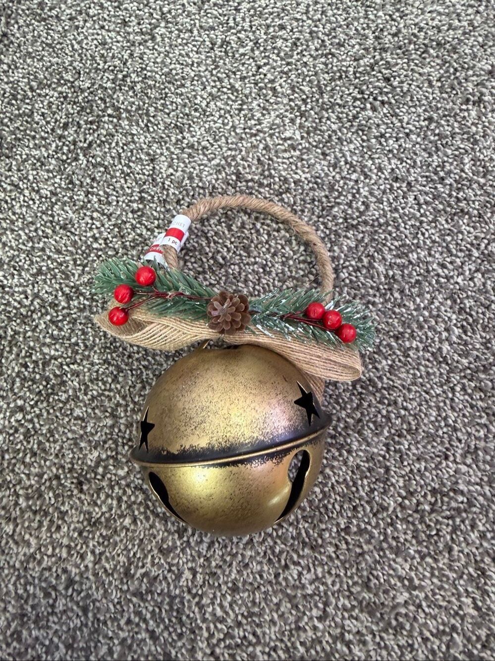 NEW Ashland Christmas bell hanger
